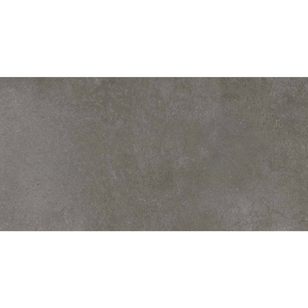 Gresie interior portelanata rectificata antracit 30x60 cm, Marazzi Plaster Anthracite