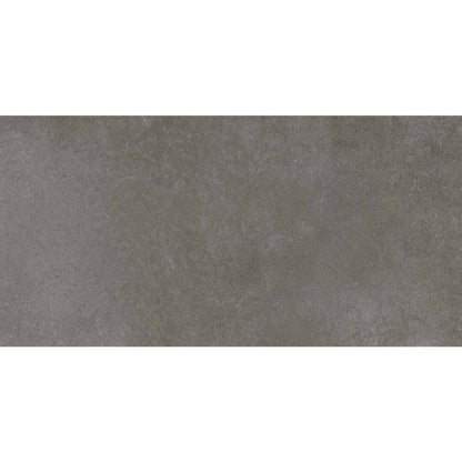 Gresie interior portelanata rectificata antracit 30x60 cm, Marazzi Plaster Anthracite