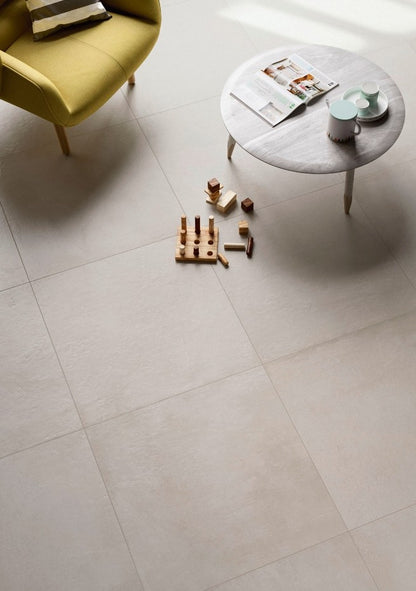 Gresie interior portelanata rectificata crem 60x60 cm, Marazzi Plaster Butter