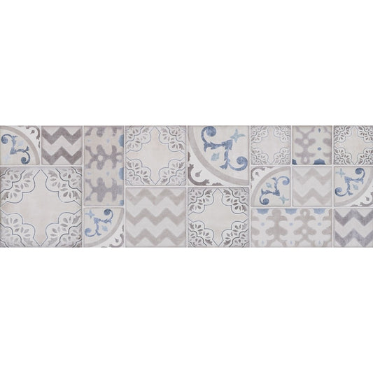 Decor interior gri 25x76 cm, Marazzi Pottery Silver/Slate
