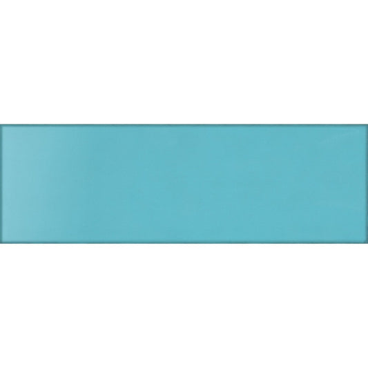 Faianta baie / bucatarie albastra 25x76 cm, Marazzi Pottery Turquoise