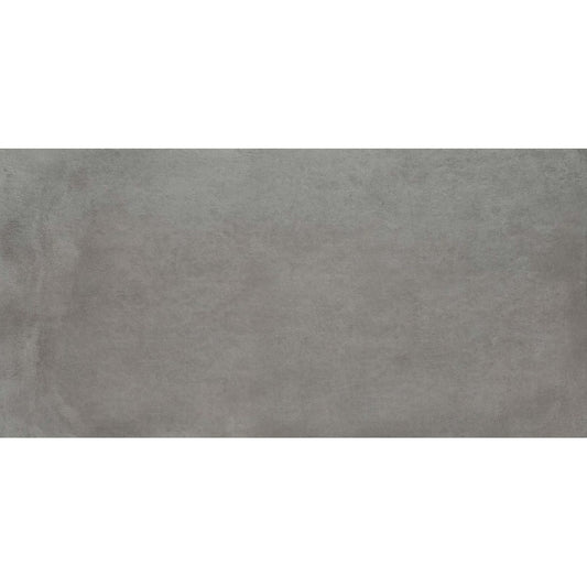 Gresie exterior / interior portelanata rectificata gri 30x60 cm, Marazzi Powder Graphite