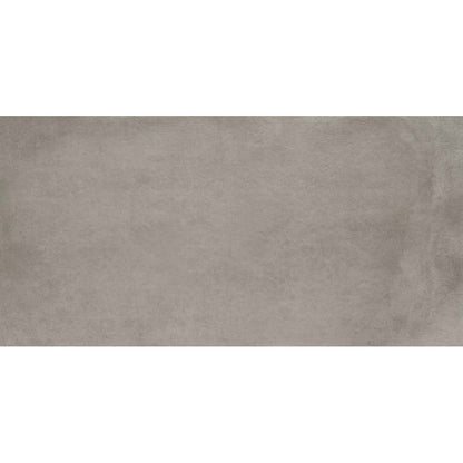 Gresie exterior / interior portelanata rectificata gri 30x60 cm, Marazzi Powder Mud