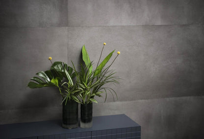 Gresie exterior / interior portelanata rectificata gri 30x60 cm, Marazzi Powder Mud