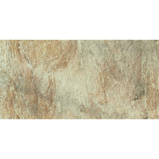 Gresie exterior / interior portelanata rectificata bej 30x60 cm, Marazzi Rocking Beige