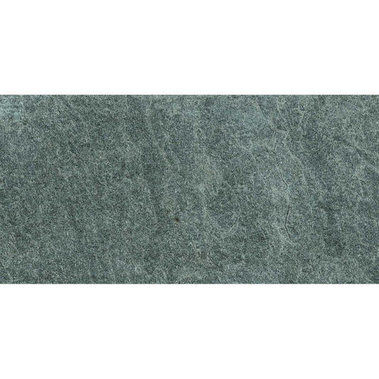 Gresie exterior portelanata rectificata antracit 20x40 cm, Marazzi Rocking Strutturato Anthracite