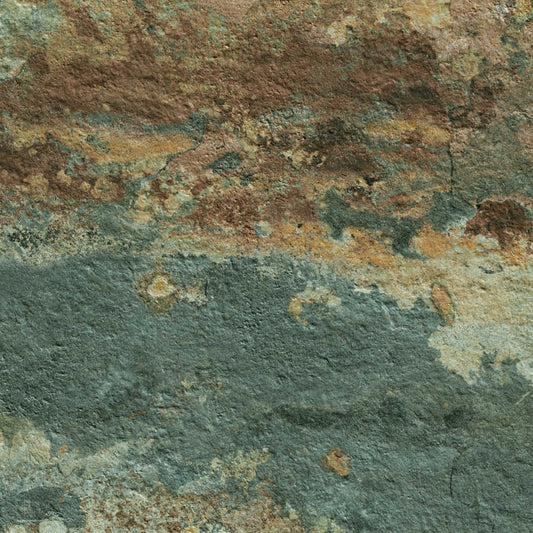 Gresie exterior portelanata rectificata multicolora 60x60 cm, Marazzi Rocking Strutturato Multicolor