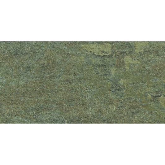 Gresie exterior portelanata rectificata maro 20x40 cm, Marazzi Rocking Strutturato Tobacco