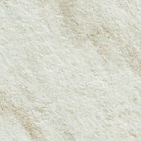 Gresie exterior portelanata rectificata alba 60x60 cm, Marazzi Rocking Strutturato White