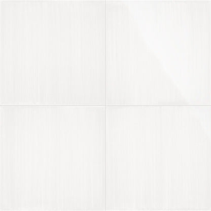 Gresie exterior / interior portelanata alba 20x20 cm, Marazzi Scenario Bianco