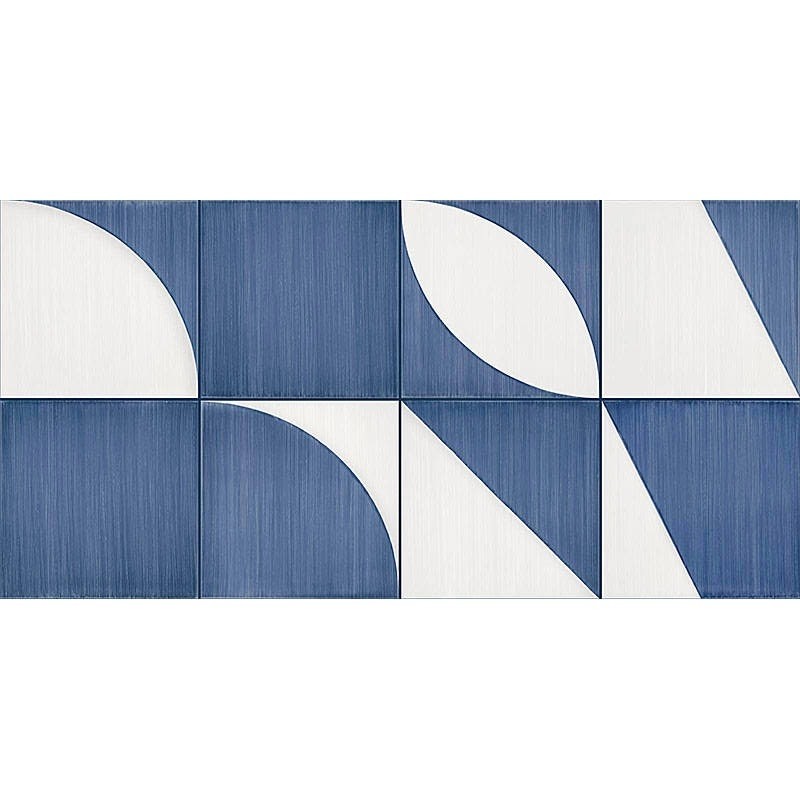 Decor exterior / interior albastru 20x20 cm, Marazzi Scenario Blu Mix