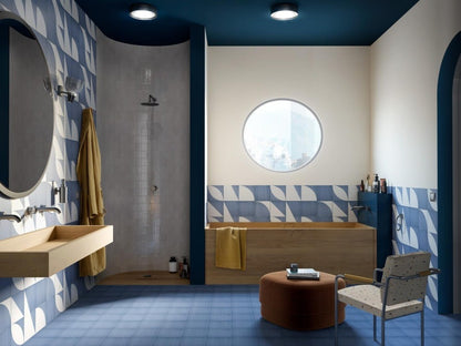 Decor exterior / interior albastru 20x20 cm, Marazzi Scenario Blu Mix