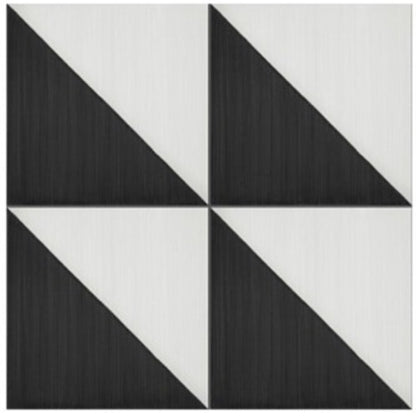 Decor exterior / interior negru 20x20 cm, Marazzi Scenario Nero Tappeto 1