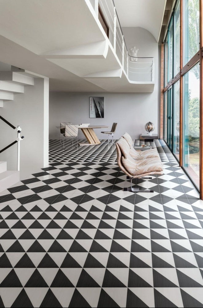 Decor exterior / interior negru 20x20 cm, Marazzi Scenario Nero Tappeto 1
