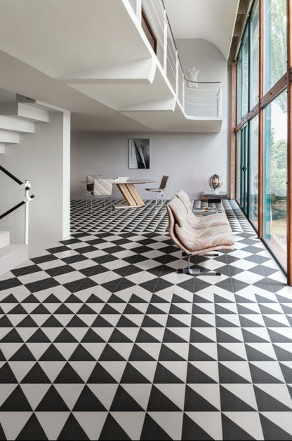 Decor exterior / interior negru 20x20 cm, Marazzi Scenario Nero Tappeto 1