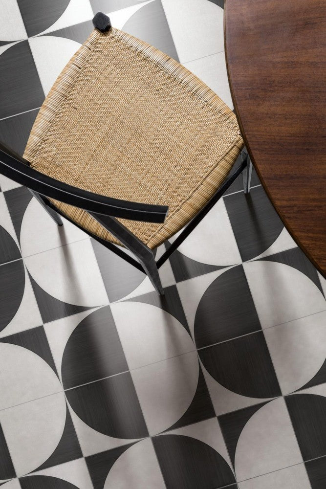 Decor exterior / interior negru 20x20 cm, Marazzi Scenario Nero Tappeto 2