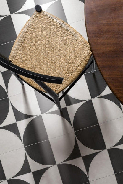 Decor exterior / interior negru 20x20 cm, Marazzi Scenario Nero Tappeto 2