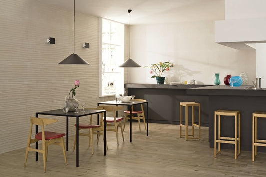 Faianta baie / bucatarie rectificata crem 40x120 cm, Marazzi Stone Art Ivory