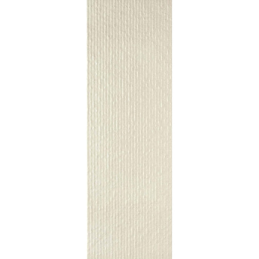 Faianta baie / bucatarie rectificata crem 40x120 cm, Marazzi Stone Art Ivory Struttura Woodcut 3D
