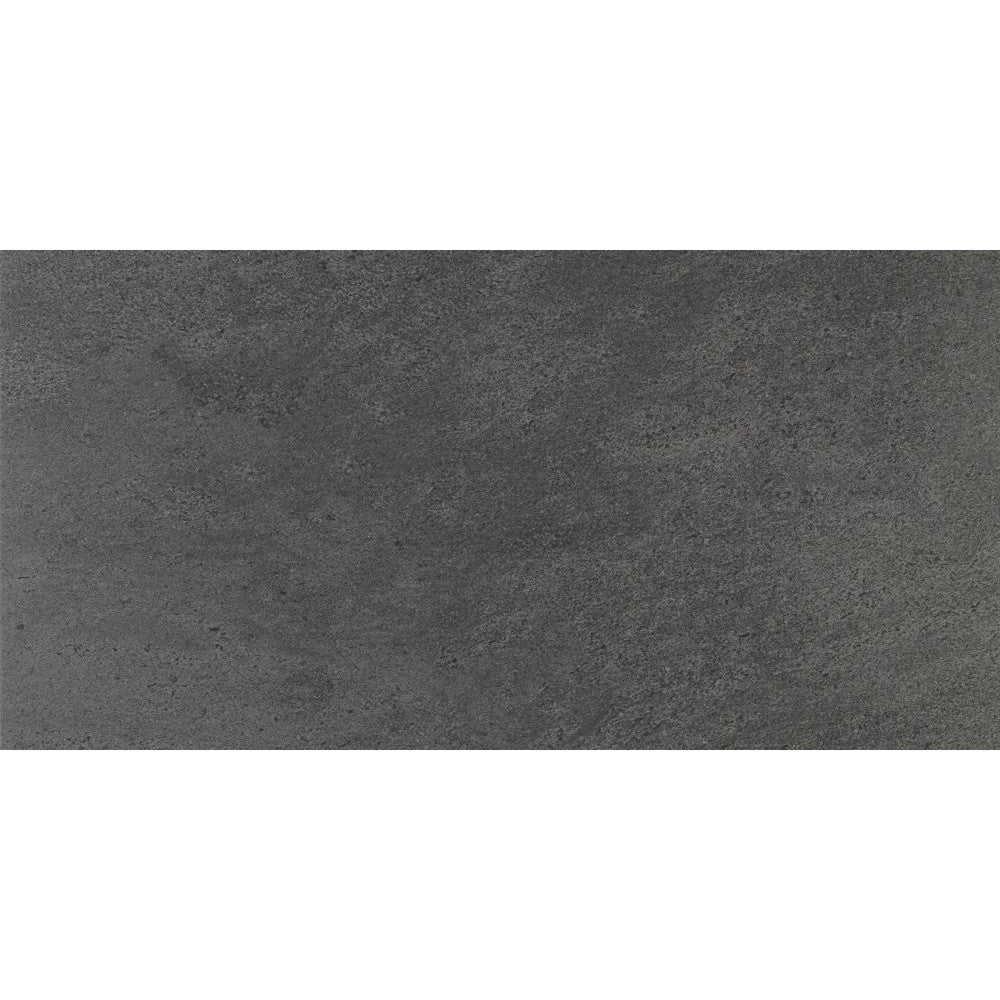 Gresie interior portelanata rectificata antracit 30x60 cm, Marazzi Stonework Indoor Anthracite