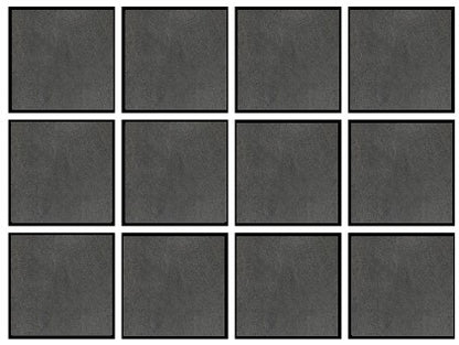 Gresie interior portelanata antracit 10x10 cm, Marazzi Stonework Modul Indoor Anthracite P.C.