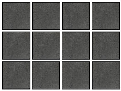 Gresie interior portelanata antracit 10x10 cm, Marazzi Stonework Modul Indoor Anthracite P.C.
