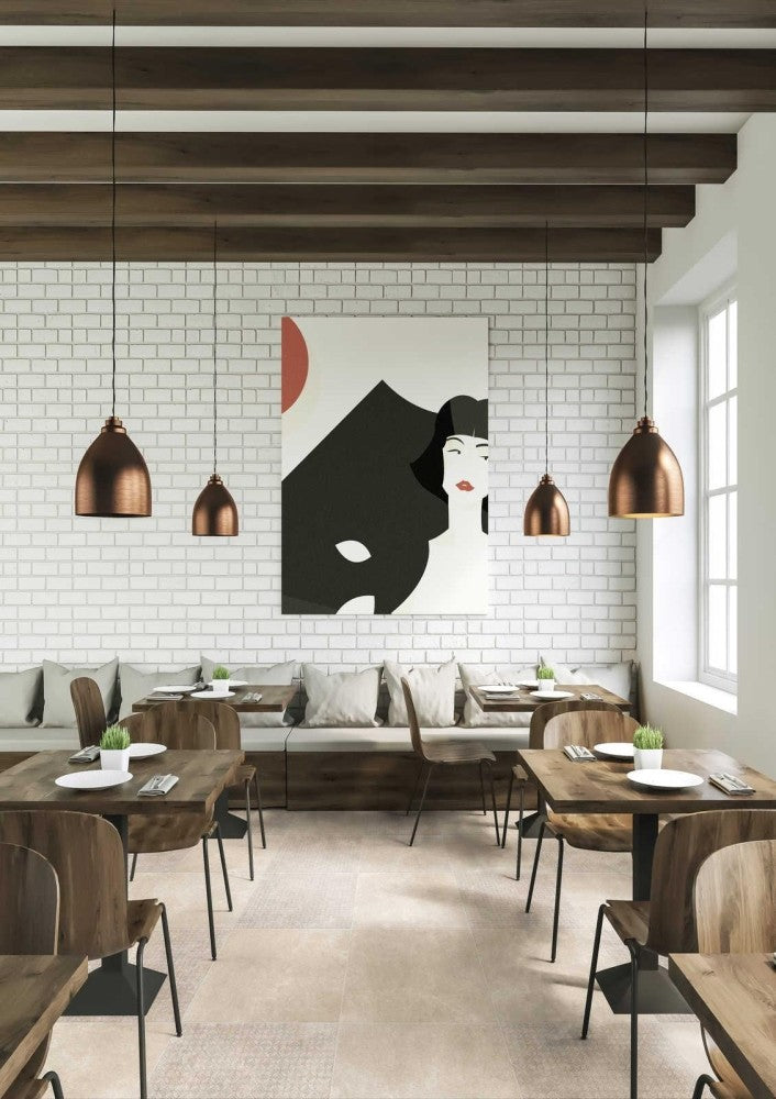 Gresie exterior / interior portelanata rectificata crem 60x60 cm, Marazzi Stream Ivory