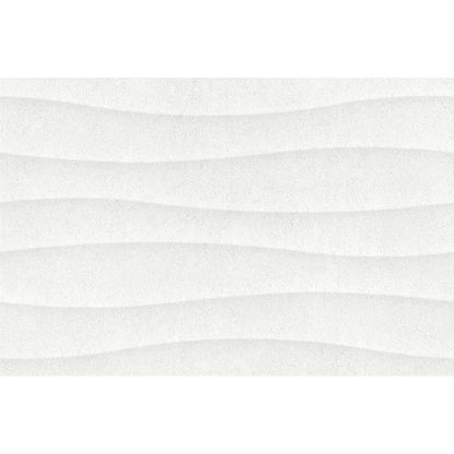 Faianta baie / bucatarie alba 20x50 cm, Marazzi Stream Struttura Wind 3D White