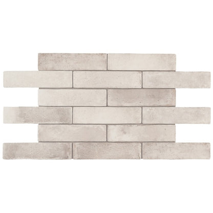 Gresie exterior / interior alba 28x7 cm, Marazzi Terramix Bianco