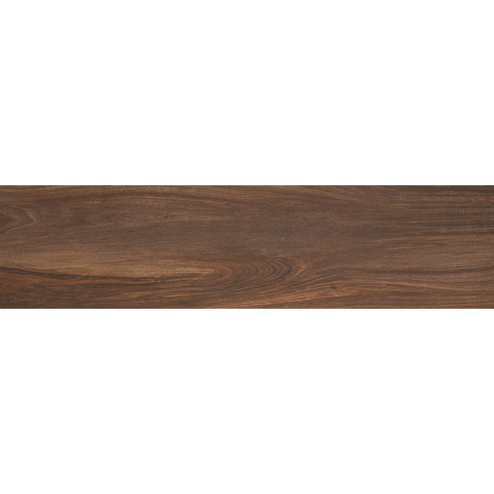 Gresie exterior / interior portelanata rectificata maro 30x120 cm, Marazzi Treverkchic Noce Italiano