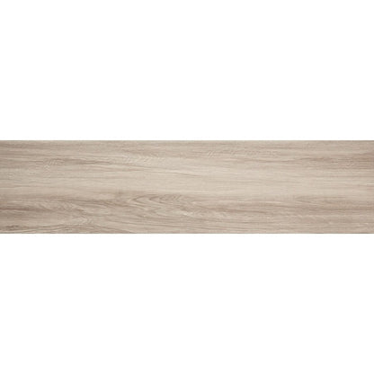 Gresie exterior / interior portelanata rectificata gri 20x120 cm, Marazzi Treverkchic Noce Tinto