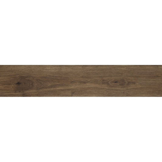Gresie exterior / interior portelanata maro 20x120 cm, Marazzi Treverkever Clove