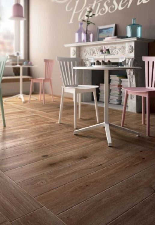 Gresie exterior / interior portelanata maro 20x120 cm, Marazzi Treverkever Clove