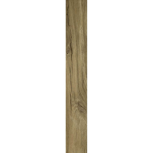 Gresie interior portelanata maro 10x70 cm, Marazzi Treverkfusion Brown