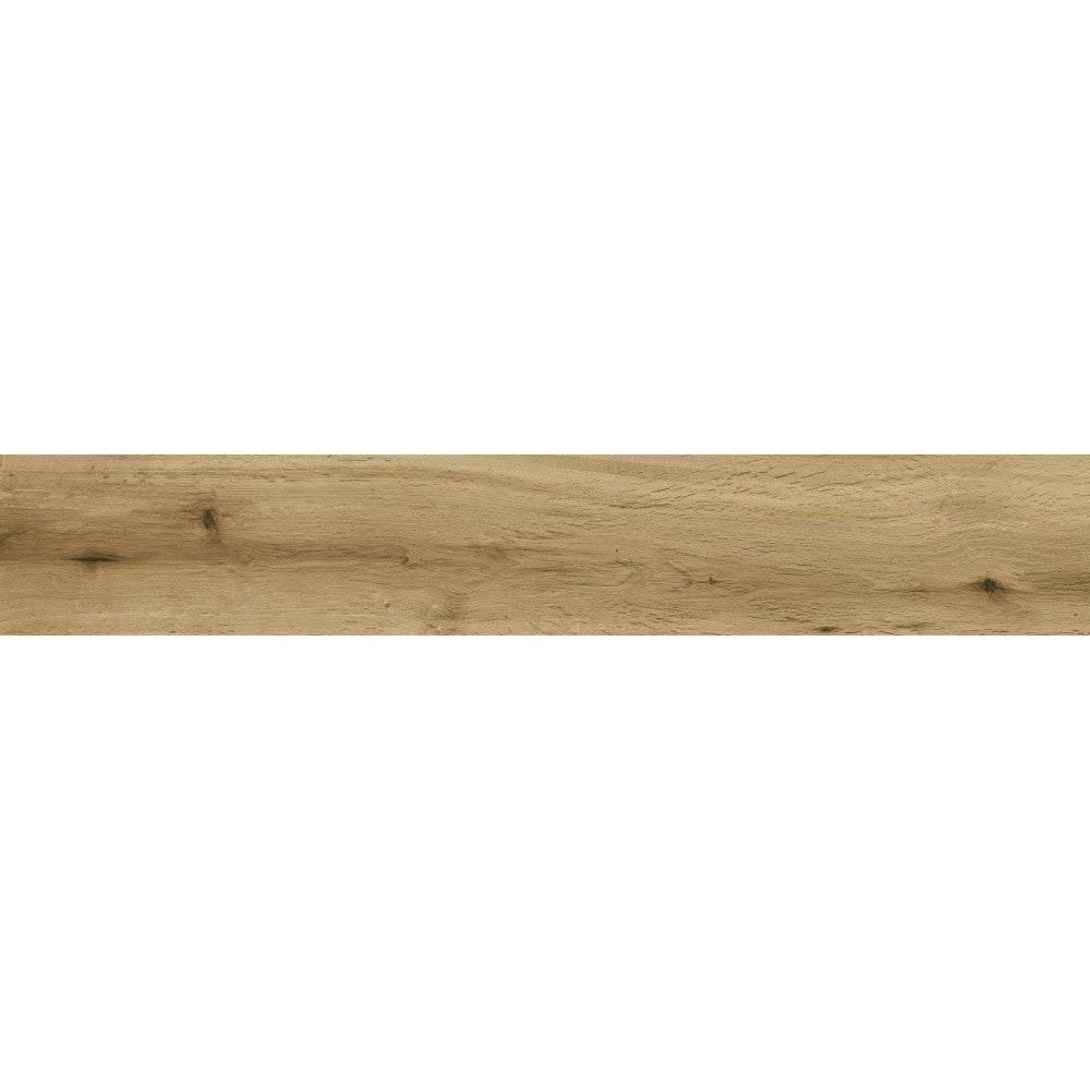 Gresie exterior / interior portelanata bej 15x90 cm, Marazzi Treverkheart Beige