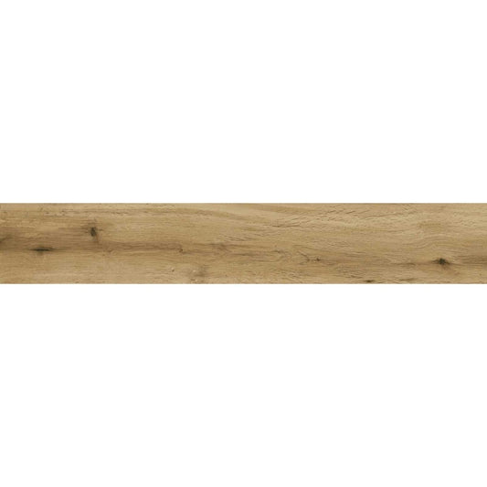 Gresie exterior / interior portelanata bej 15x90 cm, Marazzi Treverkheart Beige