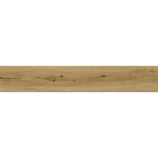 Gresie exterior / interior portelanata bej 15x90 cm, Marazzi Treverkheart Outdoor Beige Grip