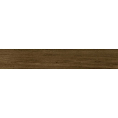 Gresie exterior / interior portelanata maro 15x90 cm, Marazzi Treverkheart Outdoor Brown Grip