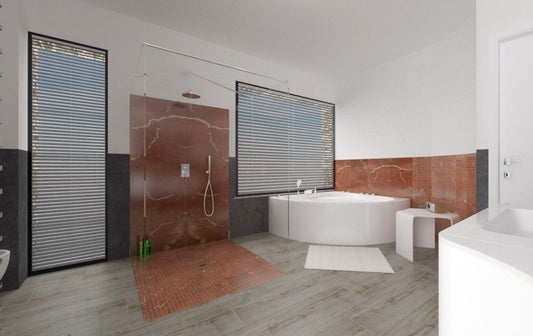 Gresie exterior / interior portelanata rectificata gri 20x120 cm, Marazzi Treverkhome Frassino