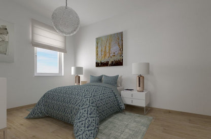 Gresie exterior / interior portelanata rectificata crem 30x120 cm, Marazzi Treverkhome Rovere