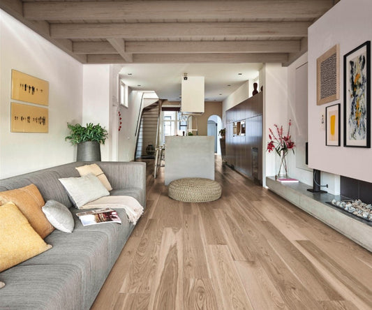Gresie interior bej 20x120 cm, Marazzi Treverkmore Natural