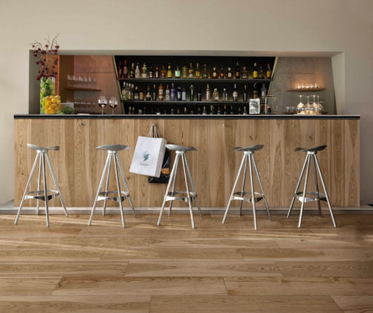 Gresie interior bej 20x120 cm, Marazzi Treverkmore Oak