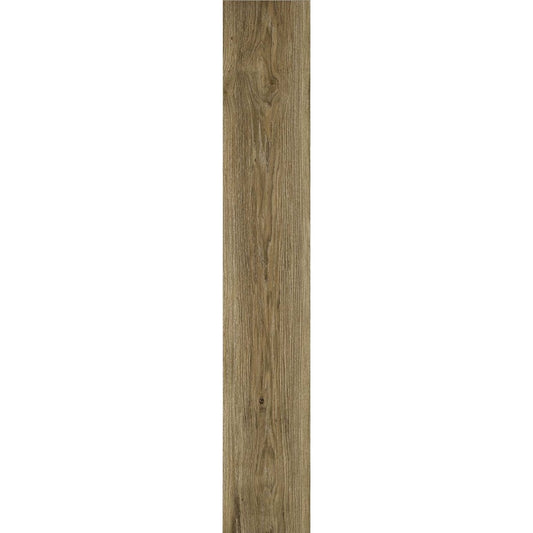 Gresie interior portelanata rectificata maro 25x150 cm, Marazzi Treverkmust Brown