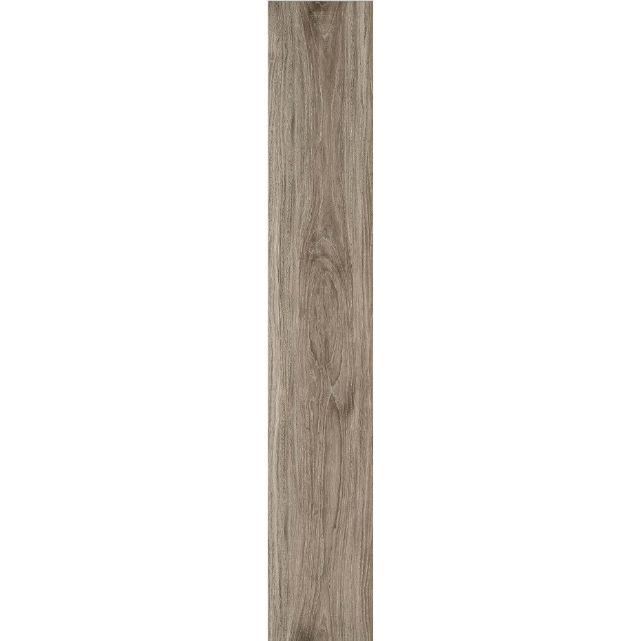 Gresie interior portelanata rectificata gri 25x150 cm, Marazzi Treverkmust Taupe Selection