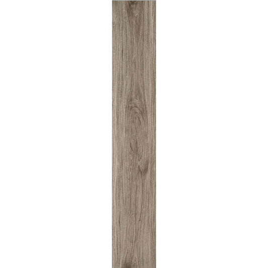 Gresie interior portelanata rectificata gri 25x150 cm, Marazzi Treverkmust Taupe Selection