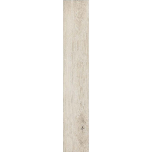 Gresie interior portelanata rectificata alba 25x150 cm, Marazzi Treverkmust White