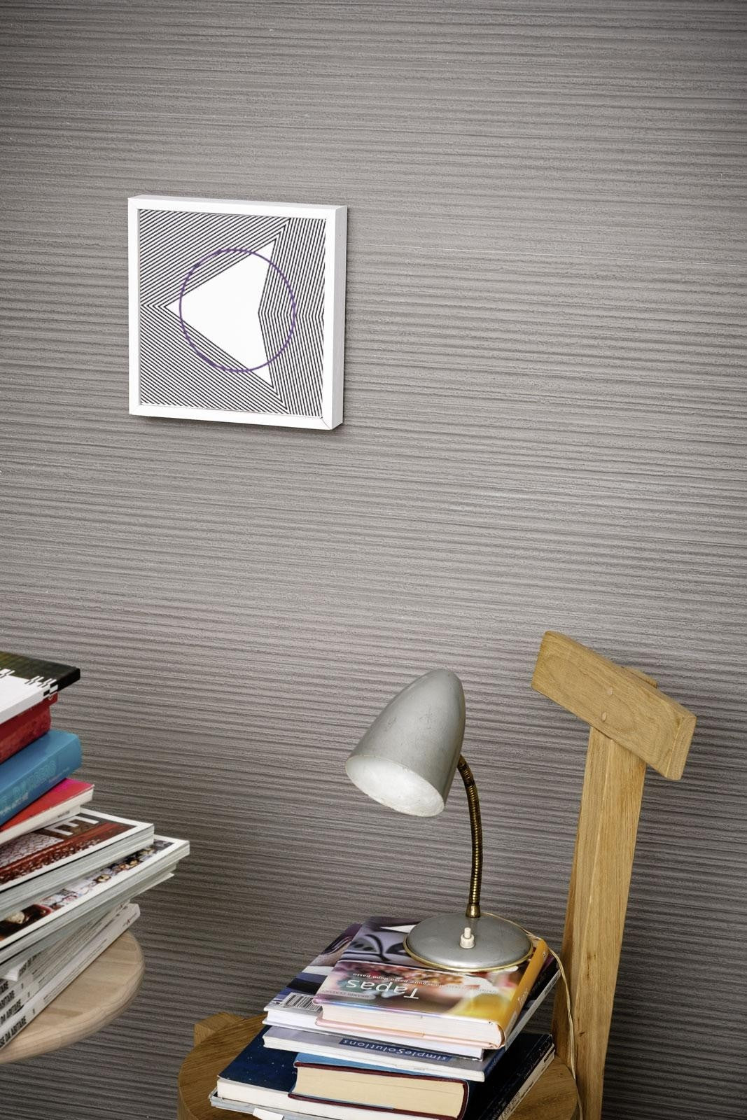 Faianta baie / bucatarie rectificata gri 40x120 cm, Marazzi Materika Struttura Spatula Fango