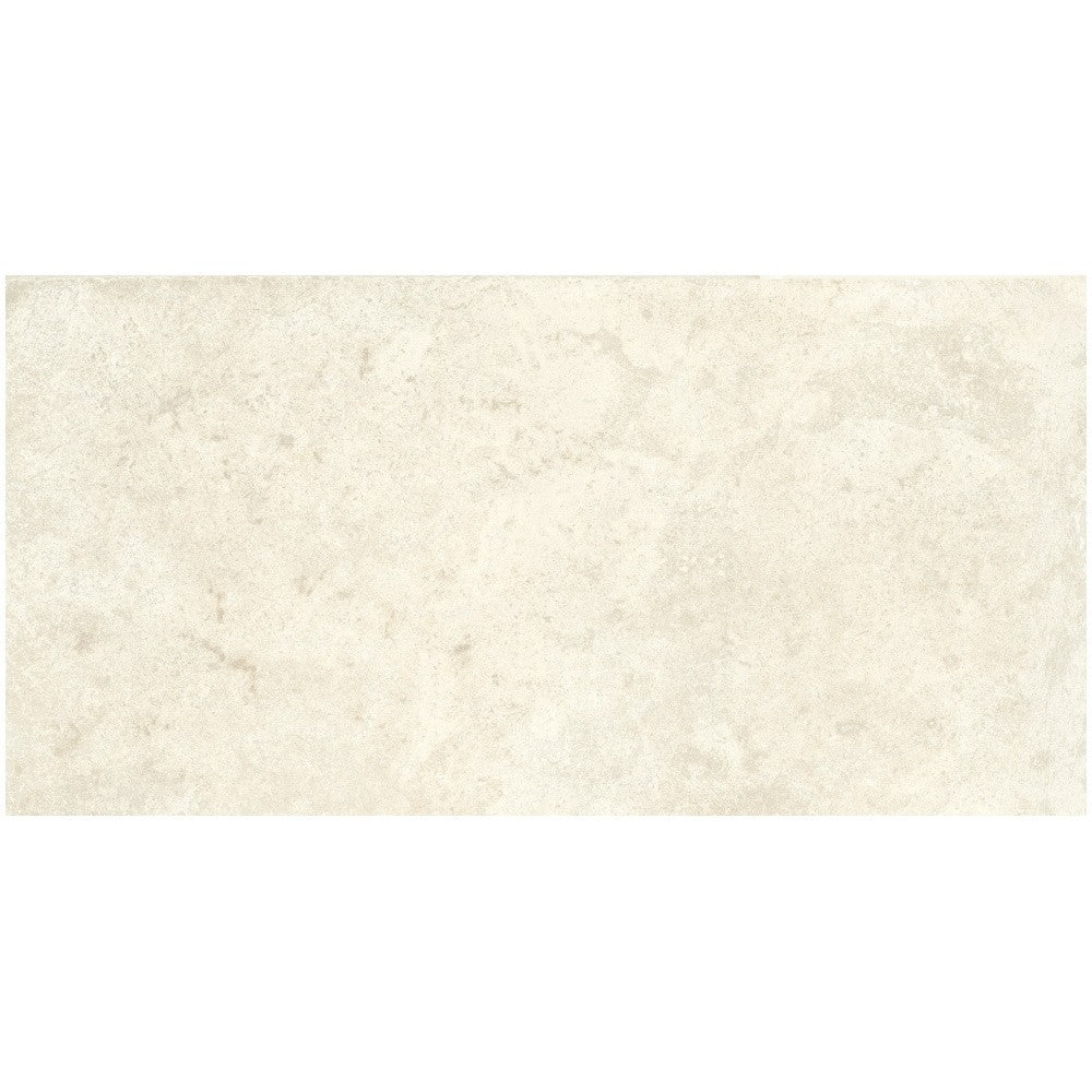 Gresie interior portelanata rectificata alba 30x60 cm, Marazzi Uniche Ostuni Velvet