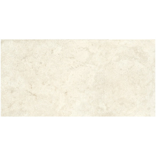 Gresie interior portelanata rectificata alba 30x60 cm, Marazzi Uniche Ostuni Velvet