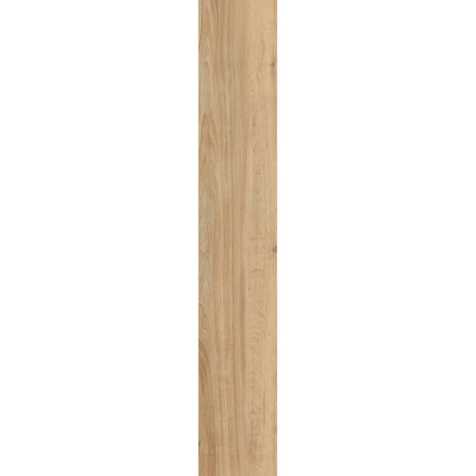 Gresie interior portelanata rectificata bej 15x90 cm, Marazzi Actually Light Honey